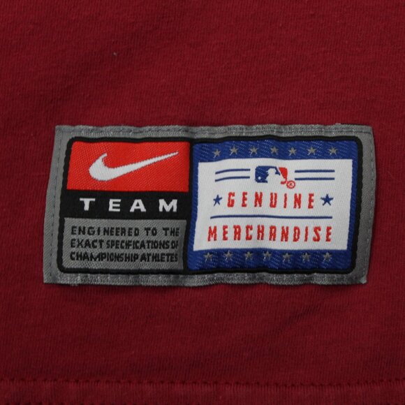 Nike Arizona Diamondbacks Shirt Mens Medium Red Regular Fit MLB Short Sleeve - Picture 3 of 11